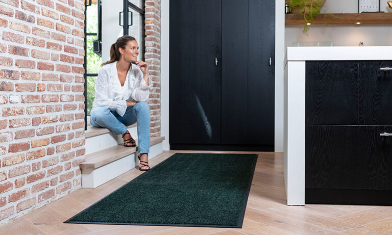 Groene binnenmat op maat